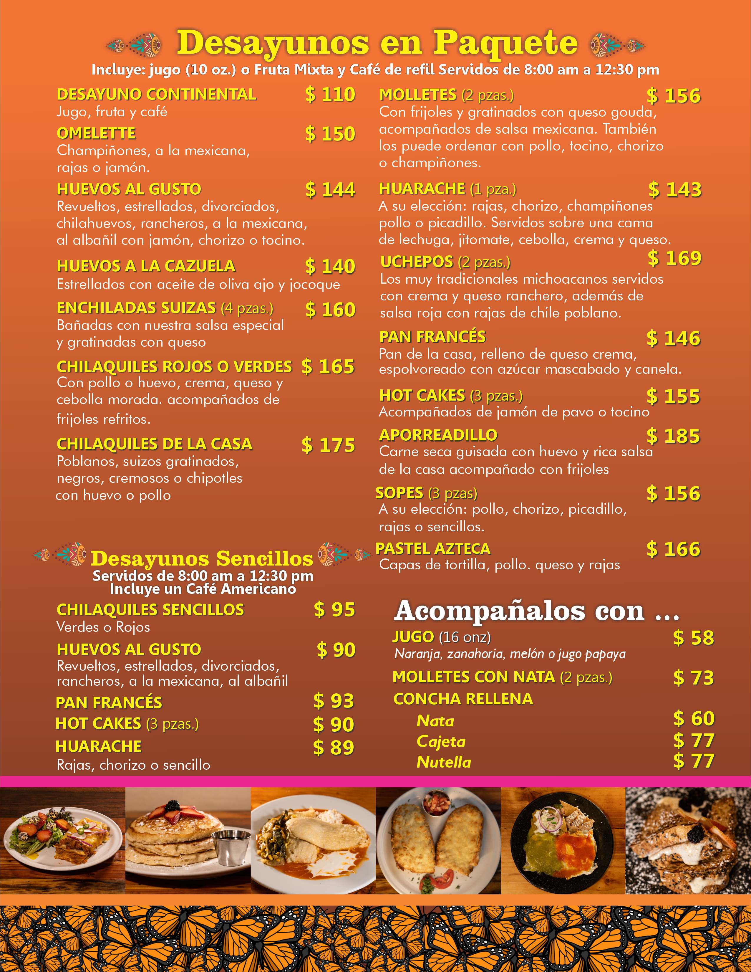 Desayunos