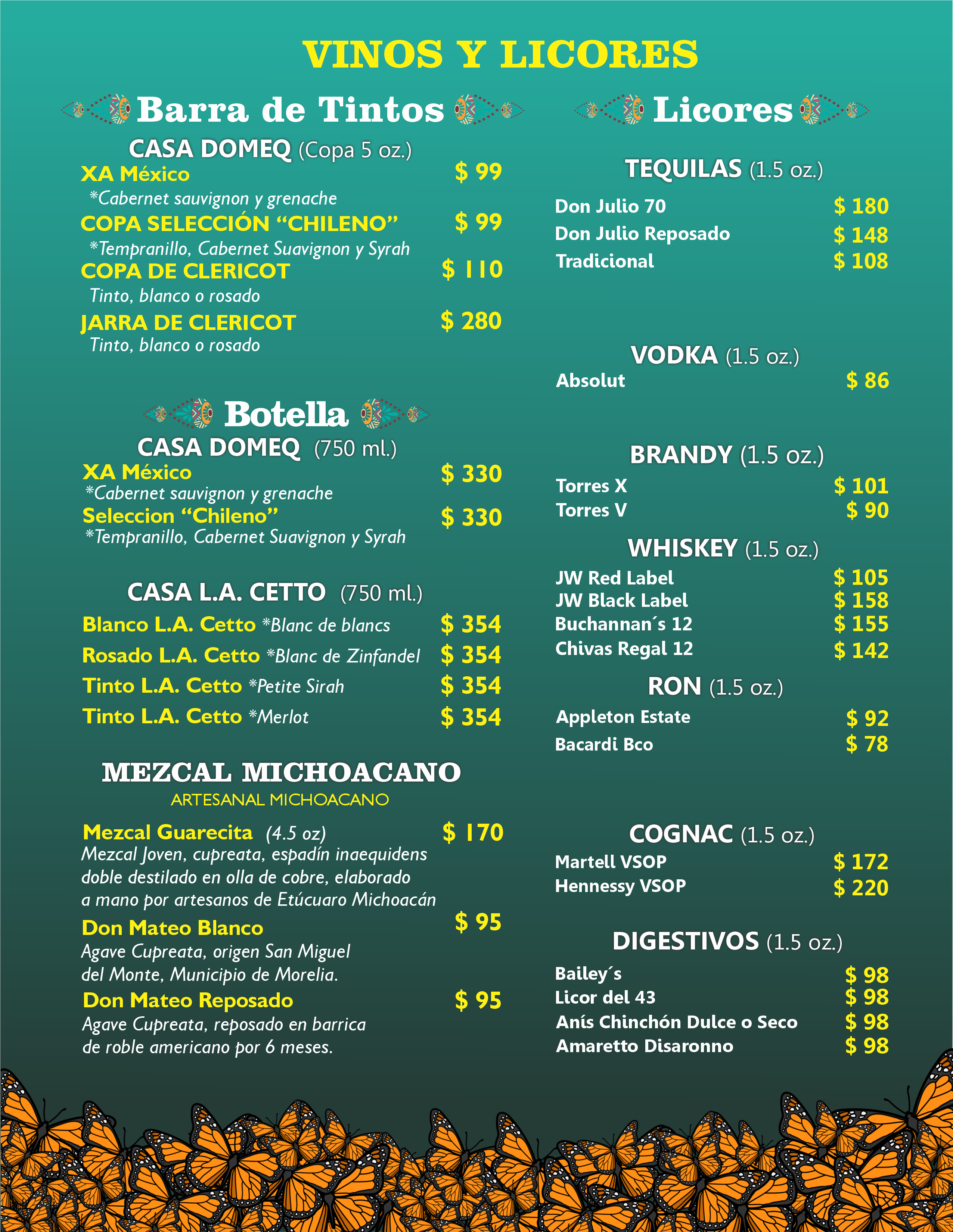 Vinos y Licores